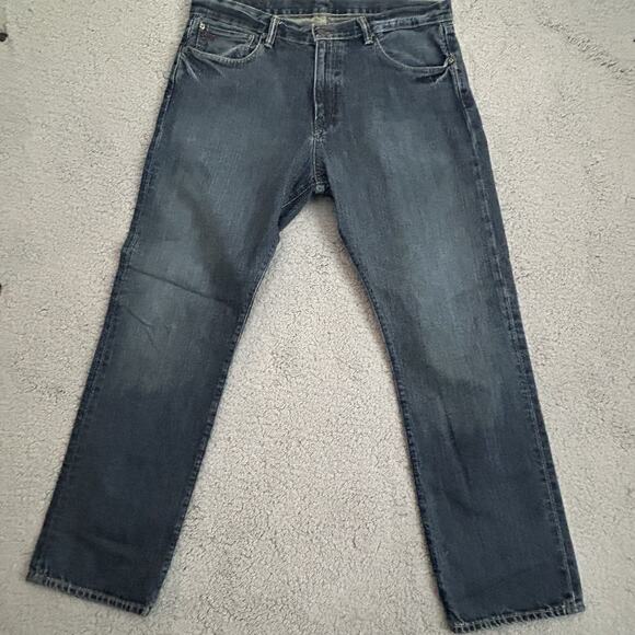 Polo Ralph Lauren Jeans Mens 36 X 32 867 Classic Fit Denim Straight School Work - Picture 1 of 16